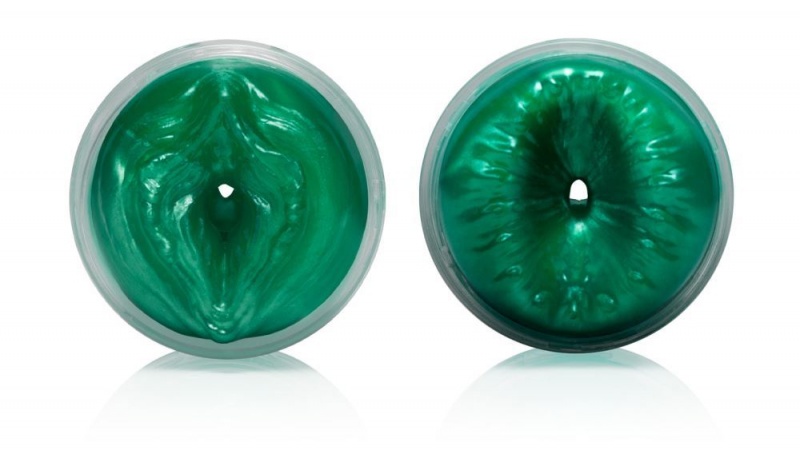 Fleshlight Quickshot Alien Lady/Butt - Metallic Green Freaks Male Masturbators | INDIA ZGB-617934